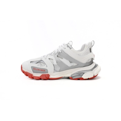 Balenciaga Track SneakerWhite Grey Red 542436 W3DB2 7663 01