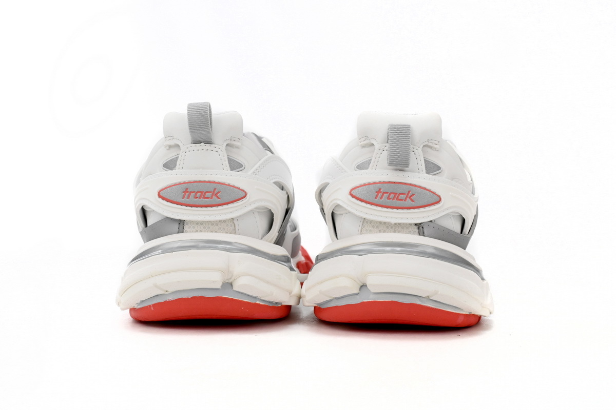 Balenciaga Track SneakerWhite Grey Red 542436 W3DB2 7663