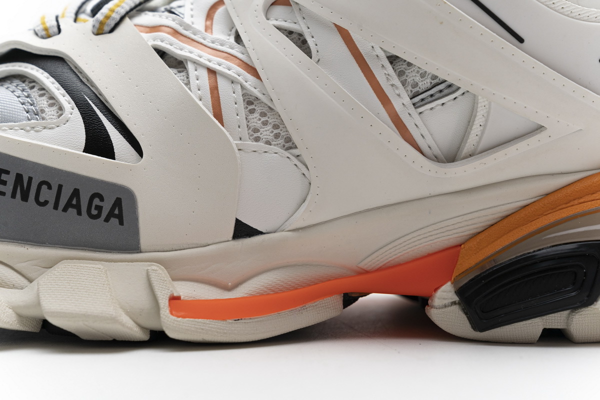 Balenciaga Track SneakerWhite Orange 542436 W1GB7 9059
