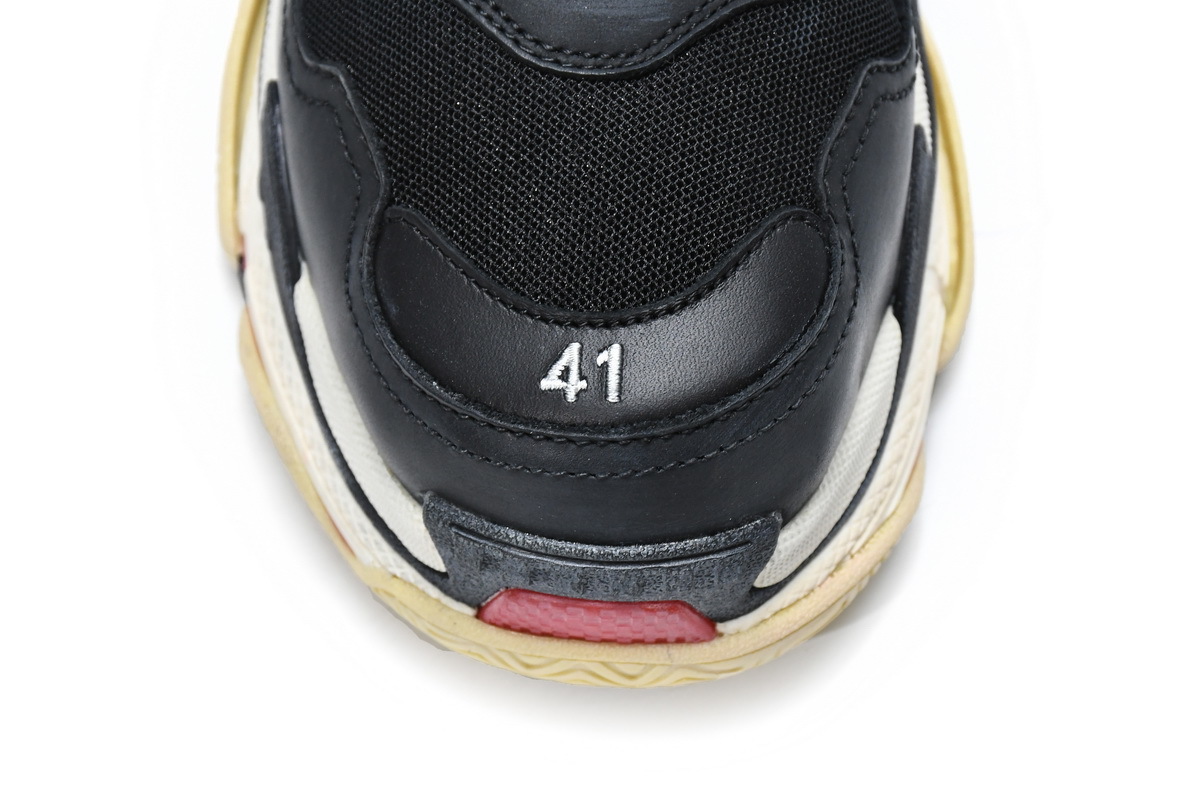 Balenciaga Triple S Black Red 533882 W0901 1000
