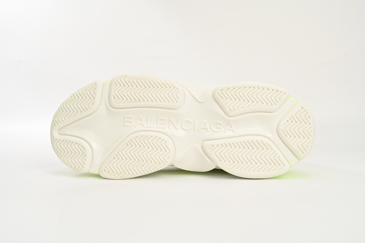 Balenciaga Triple S Fluorescent White 536737 W0901 9088
