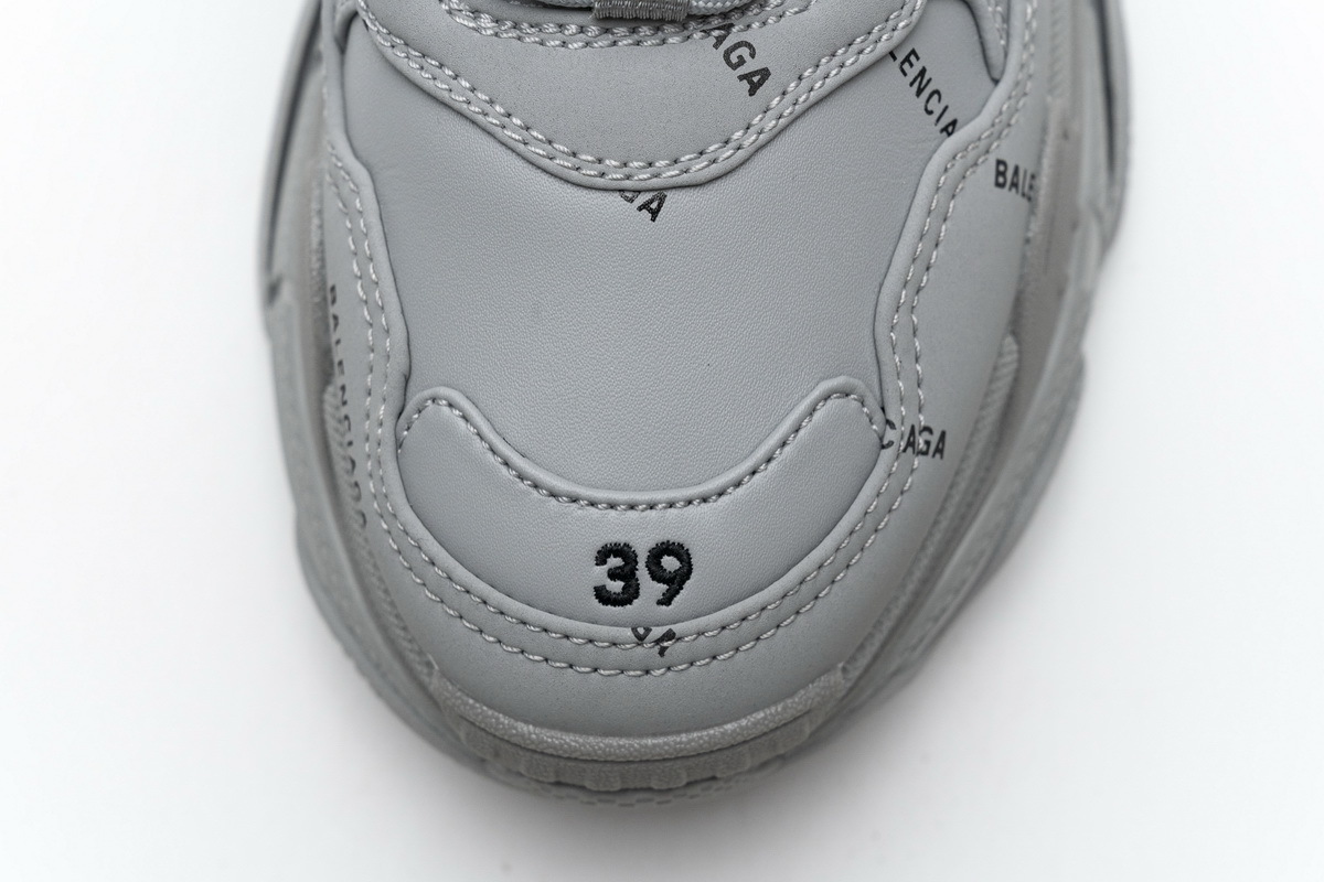 Balenciaga Triple S Grey Black 536737 W2FA1 1210