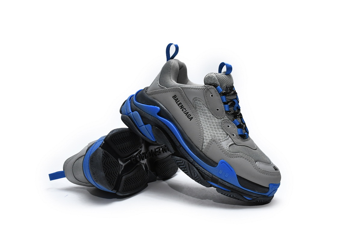 Balenciaga Triple S Grey Sapphire 536737 W09ON1 9018
