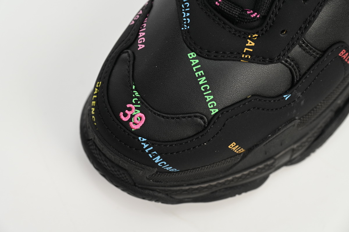 Balenciaga Triple S Letter Colorful 524039 W2FA1 1210
