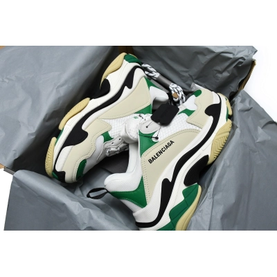 Balenciaga Triple S White Green 536737 W09O1 9090 02