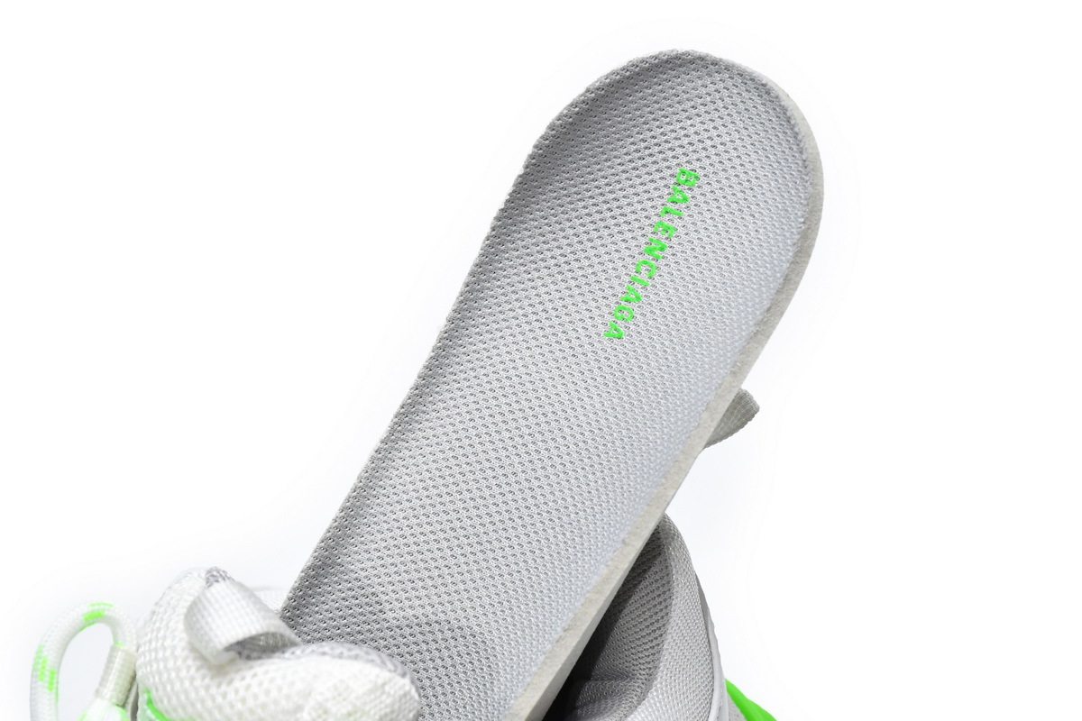 Balenciaga Triple S White Grey Green 524039 W2CA3 5390