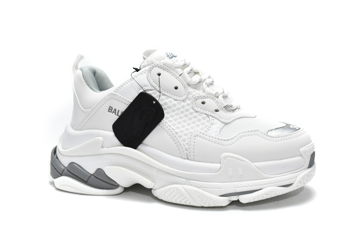 Balenciaga Triple S White Silver 524039 W2FS4 1200
