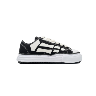 Maison Mihara Yasuhiro x AMIRI Skel-Top Low Black AMFOSR1076-001 02