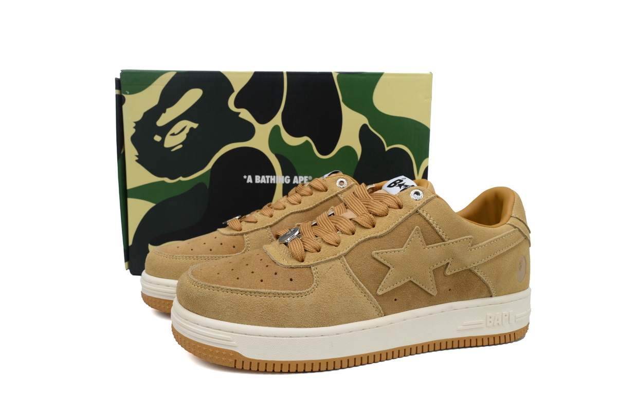 A BATHING APE Bape STA Brown 1H70-191-004