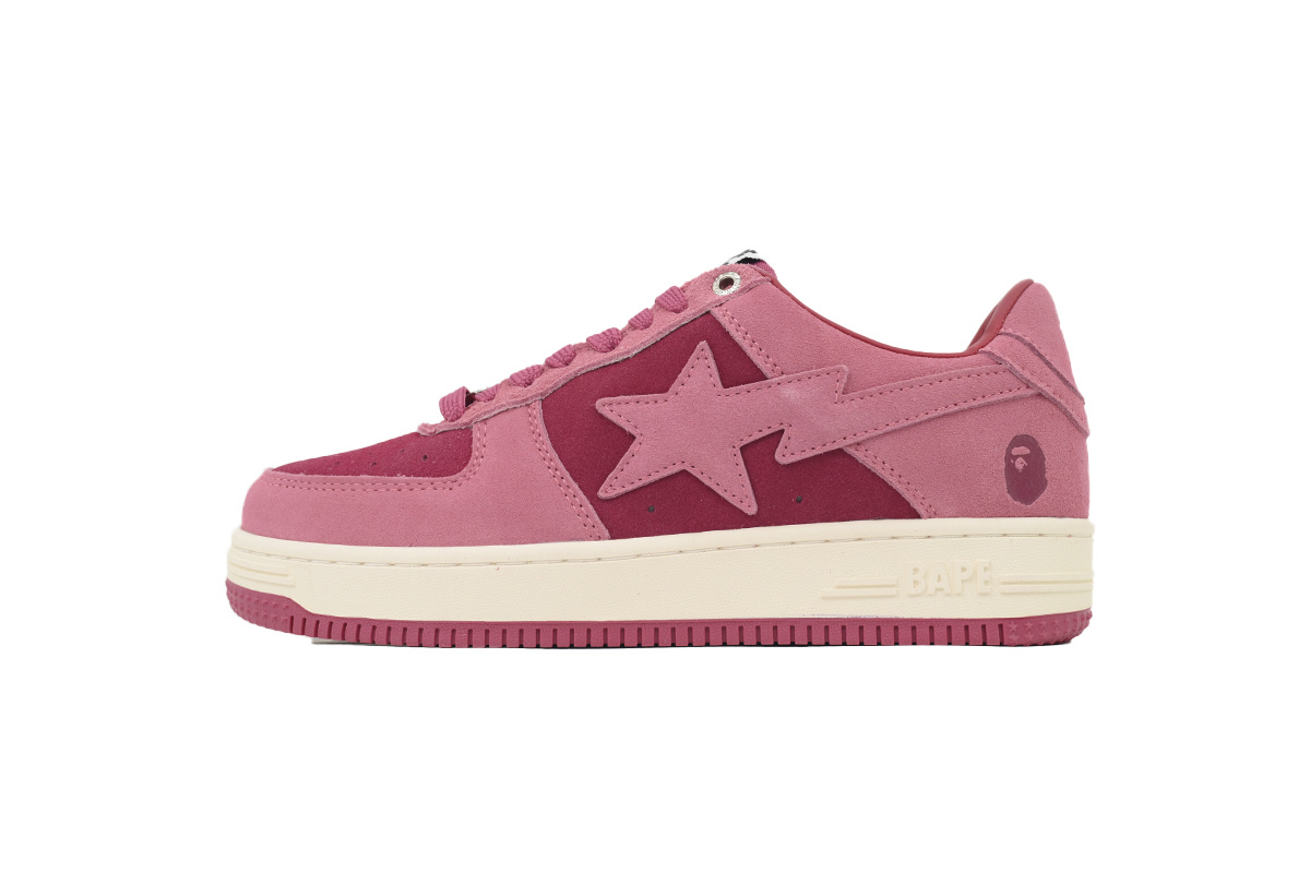 A BATHING APE Bape STA Pink 1H70-191-004