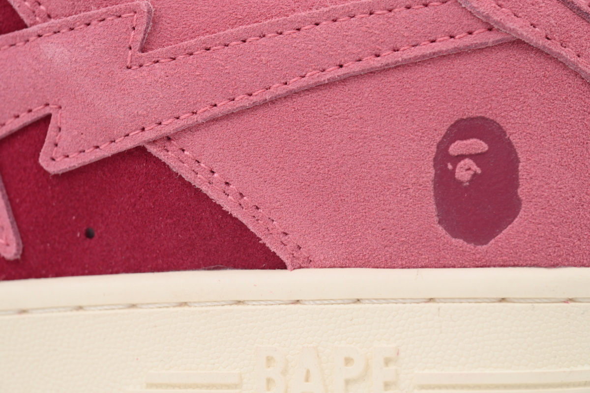 A BATHING APE Bape STA Pink 1H70-191-004
