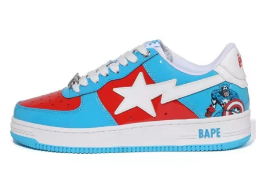 A Bathing Ape Bape Sta Low Captain America 1I73-291-903