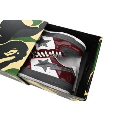 A Bathing Ape Bape Sta Low Sprinkle Red 1180-191-0096 02