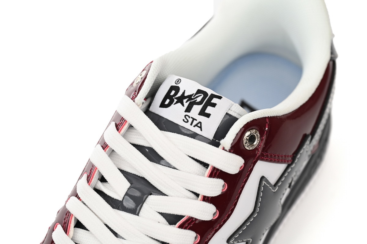 A Bathing Ape Bape Sta Low Sprinkle Red 1180-191-0096