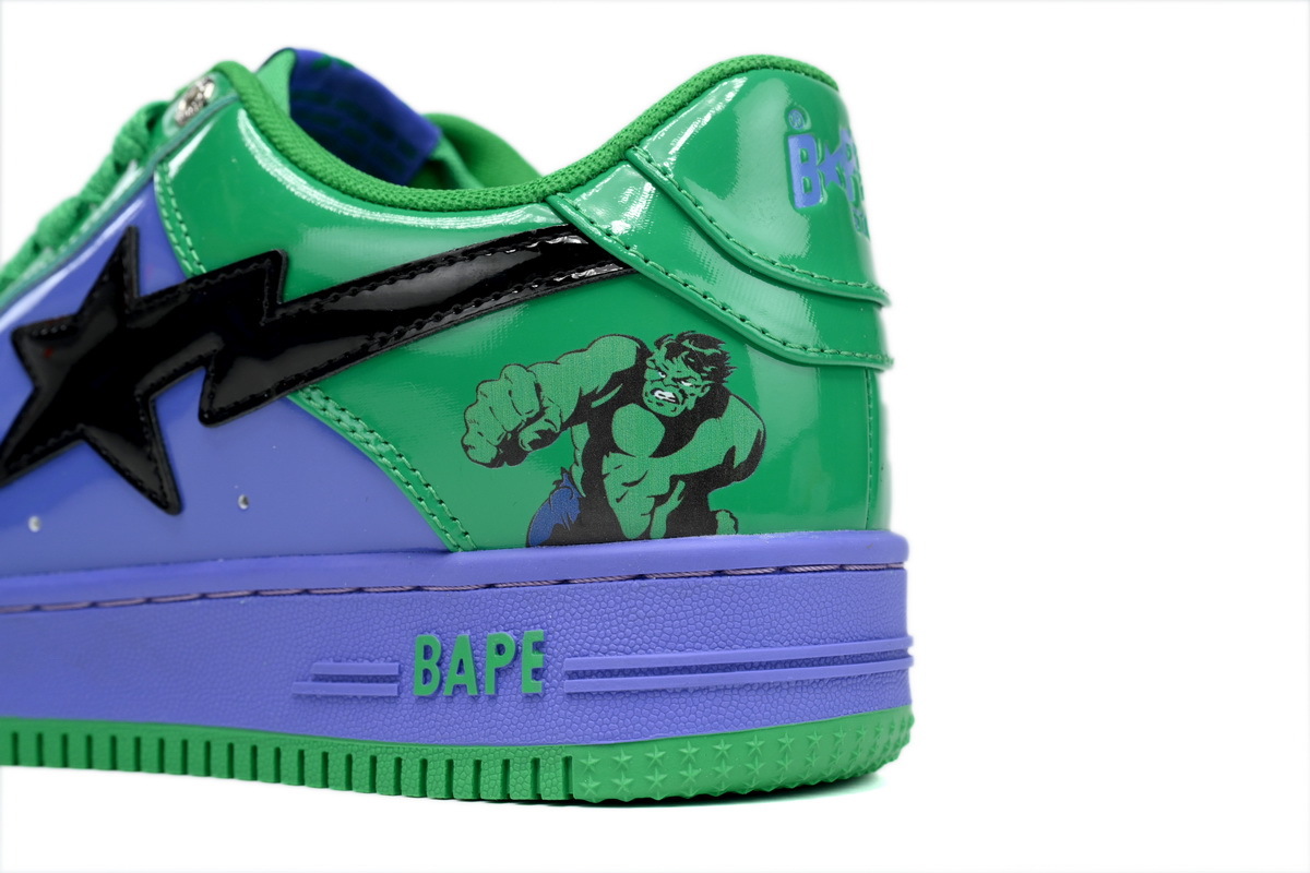 A Bathing Ape Bape Sta Low The Hulk 1I73-291-904
