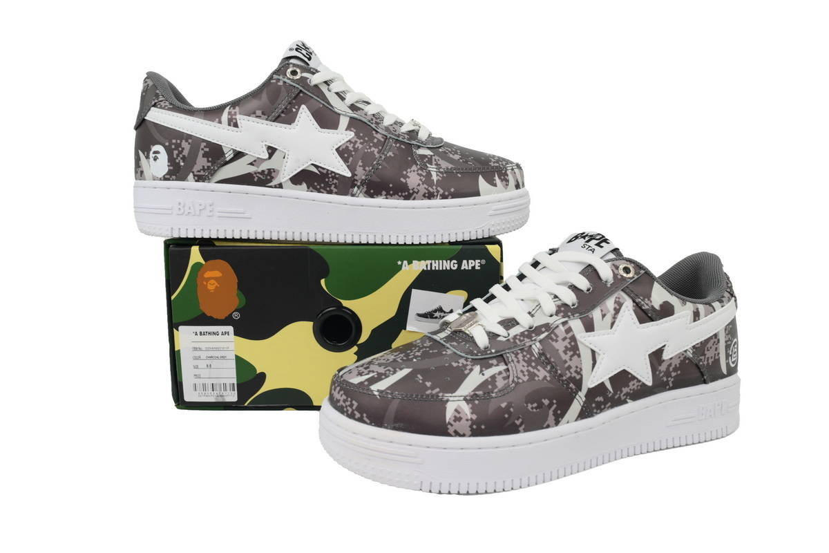 BATHING APE BAPE Dark Gray Camouflage OZX-SHM931- 911P