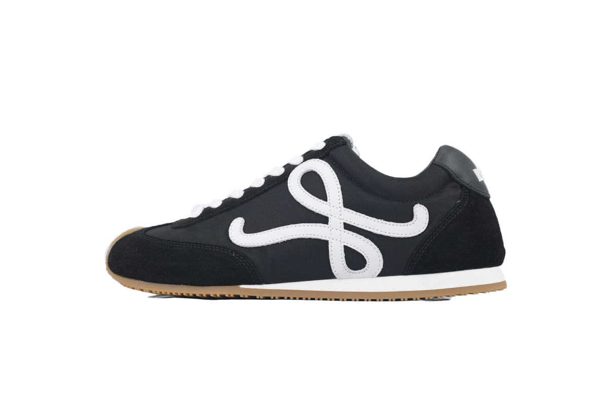 LOEWE Ballet Runner 2.0 Black Bnd White LLBR282X01-1102 