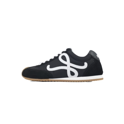 LOEWE Ballet Runner 2.0 Black Bnd White LLBR282X01-1102  01