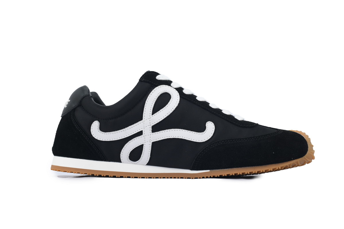 LOEWE Ballet Runner 2.0 Black Bnd White LLBR282X01-1102 