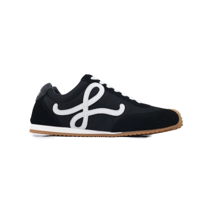 LOEWE Ballet Runner 2.0 Black Bnd White LLBR282X01-1102  02