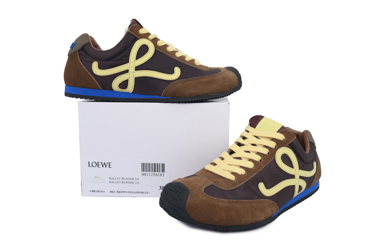 LOEWE Ballet Runner 2.0 Brown LBR2282X11-4865 