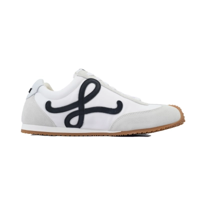 LOEWE Ballet Runner 2.0 White Black LLBR282X01-2101  02