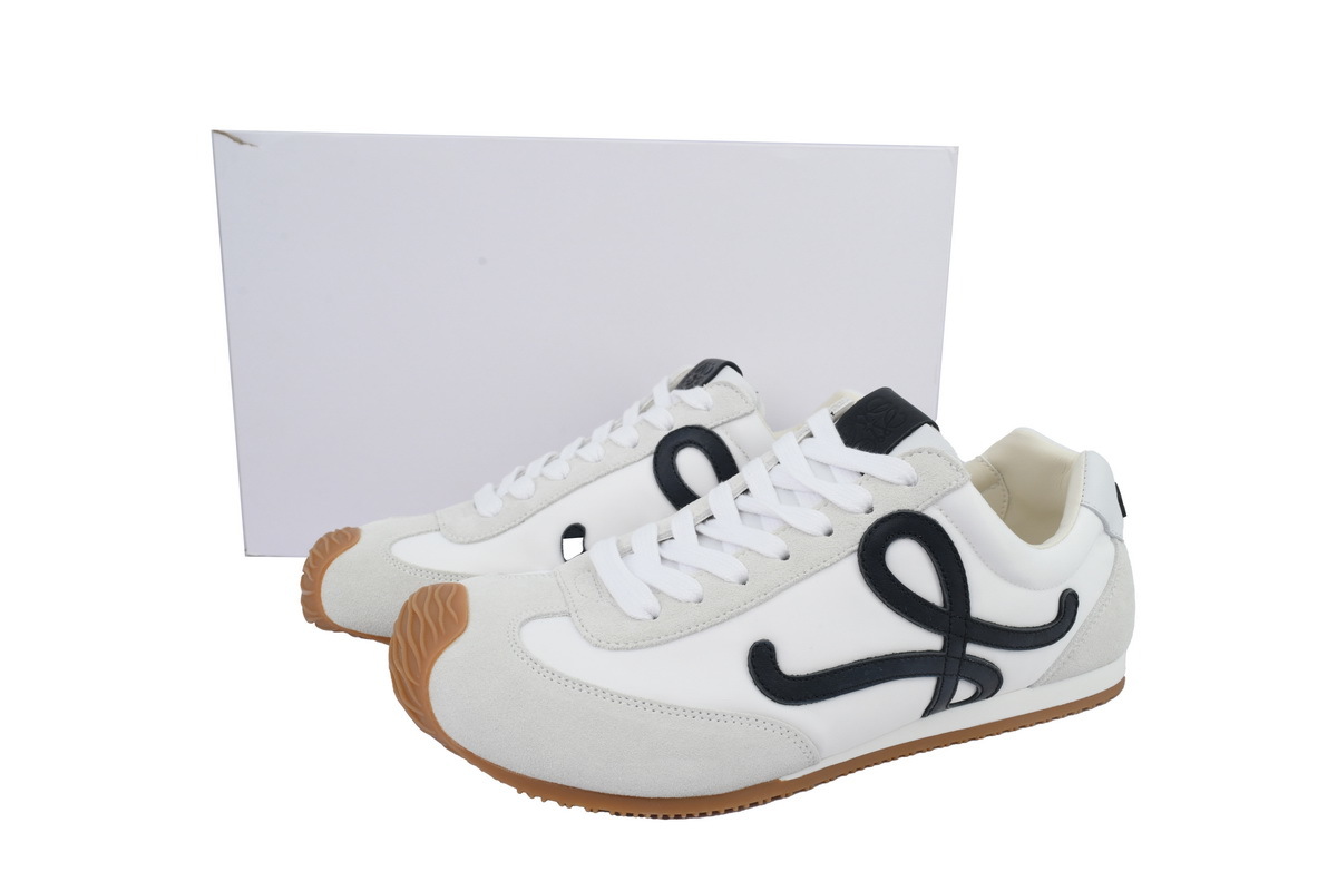 LOEWE Ballet Runner 2.0 White Black LLBR282X01-2101 