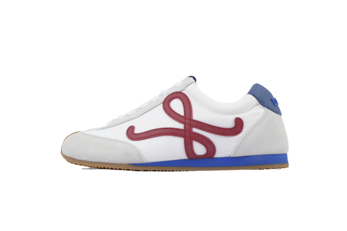 LOEWE Ballet Runner 2.0 White Red LLBR282X02-4868 