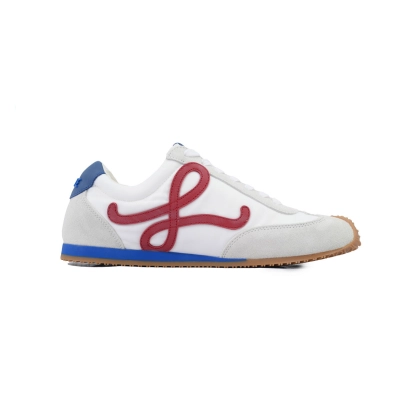 LOEWE Ballet Runner 2.0 White Red LLBR282X02-4868  02