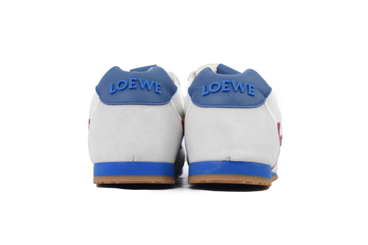 LOEWE Ballet Runner 2.0 White Red LLBR282X02-4868 