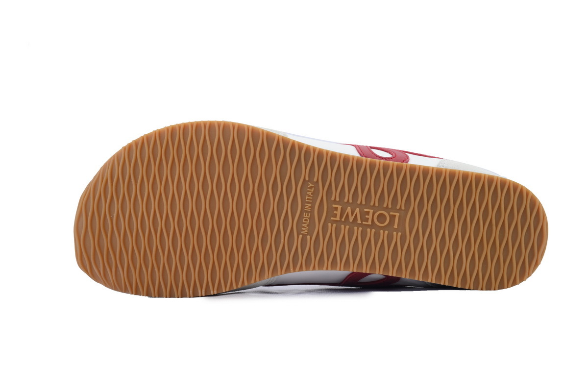 LOEWE Ballet Runner 2.0 White Red LLBR282X02-4868 