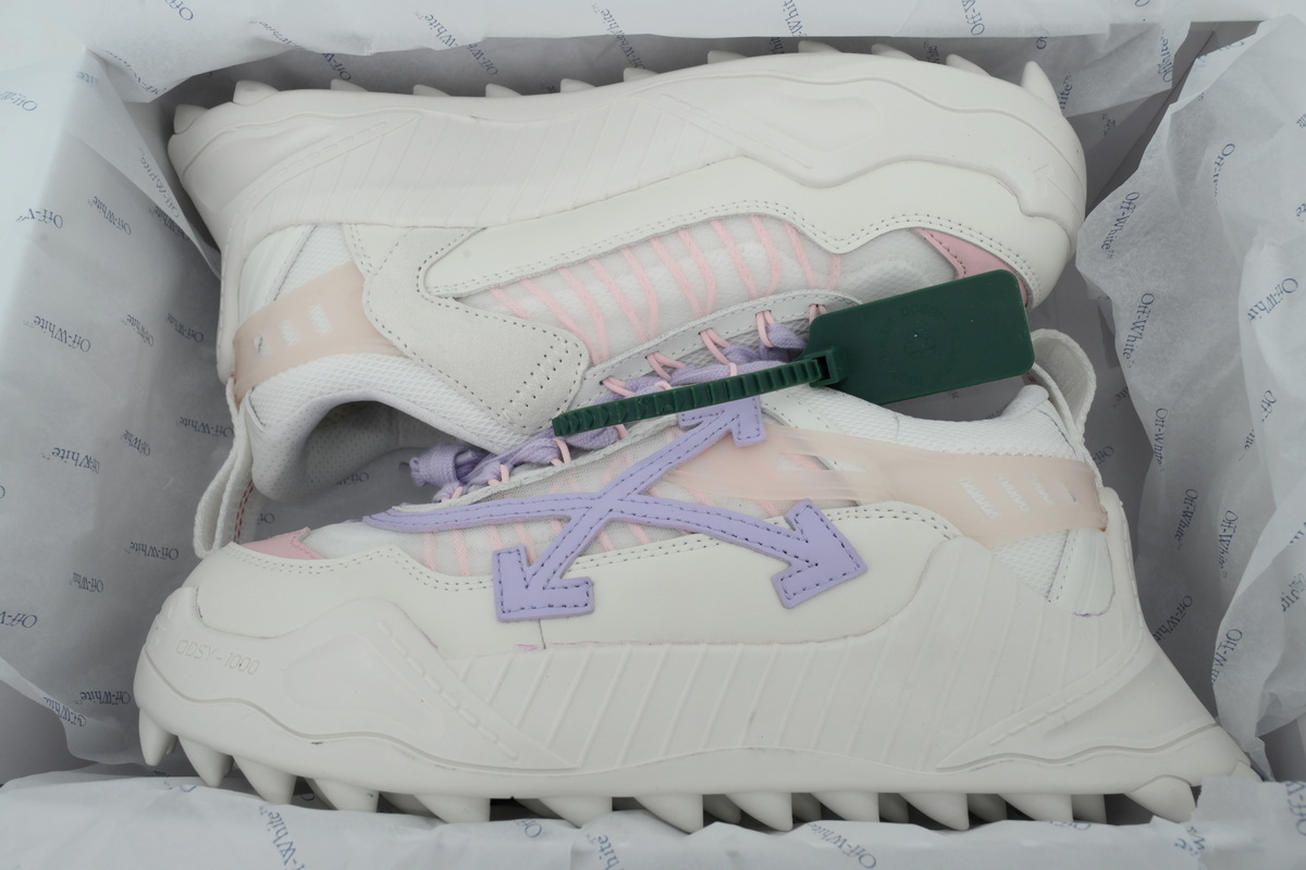 Off-White ODSY-1000 White Purple OWIA180 S23FAB 0010137