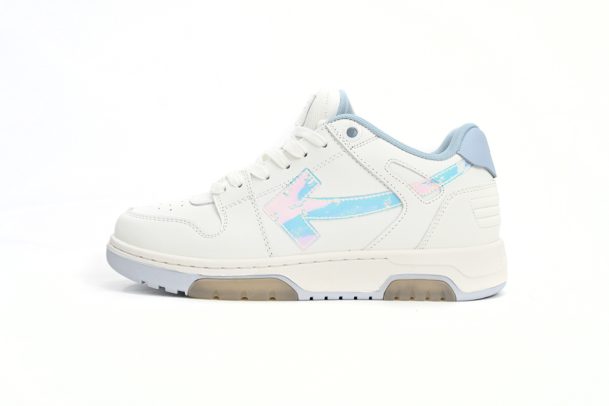 Off-White Out Of Office Blue White Blue Discoloration OMIA189 S21LEA 00300180