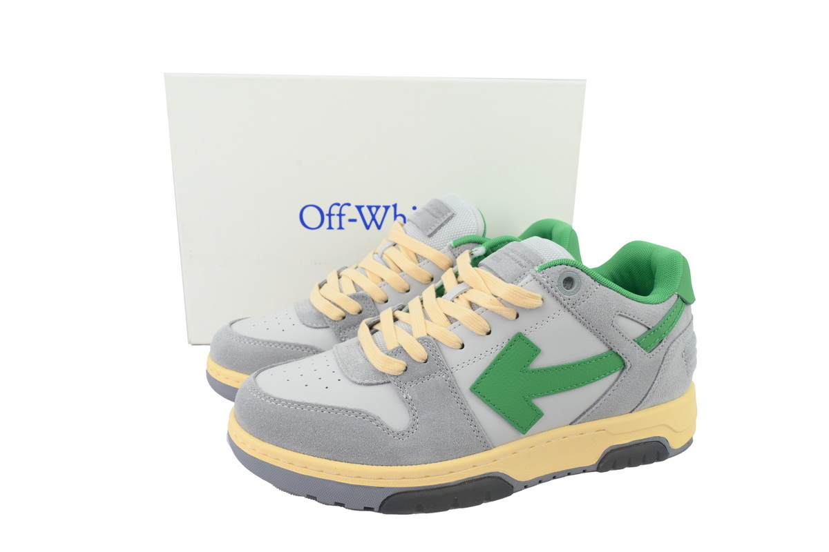 Off-White Out of Office Low Light Grayish Green OMIA189 S24LEA 0110555