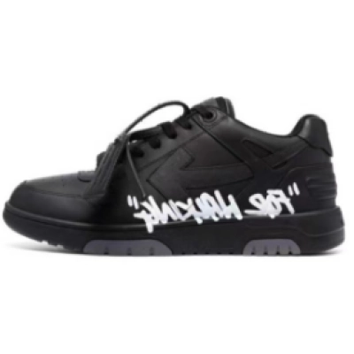 Off-White Out Of Office Black OMIA189 S21LEA 0041001 02