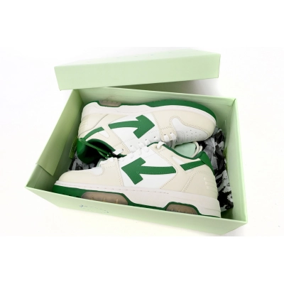 Off-White Out Of Office White Green OMIA189 C99LEA 0010455 02