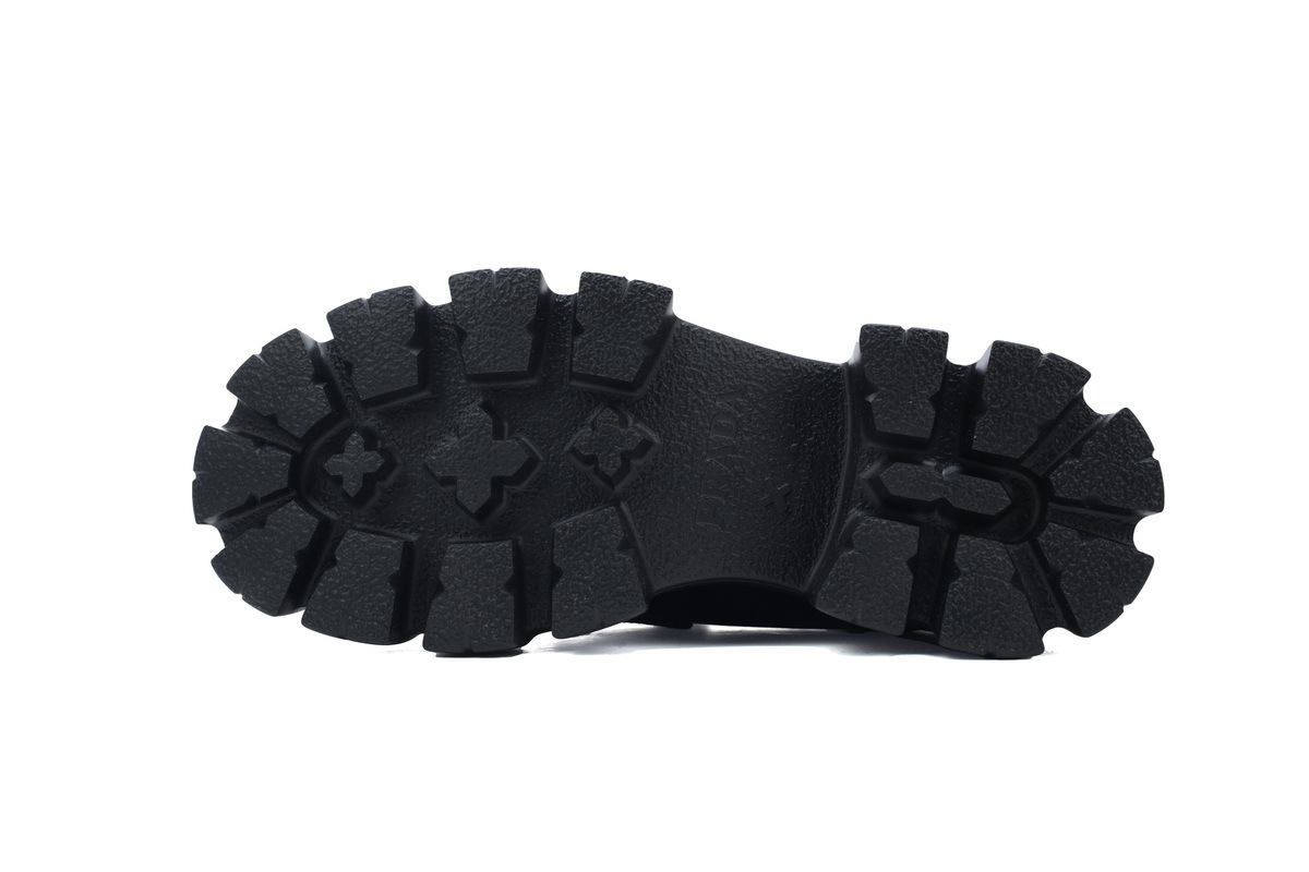 Prada Platform Loafers Black