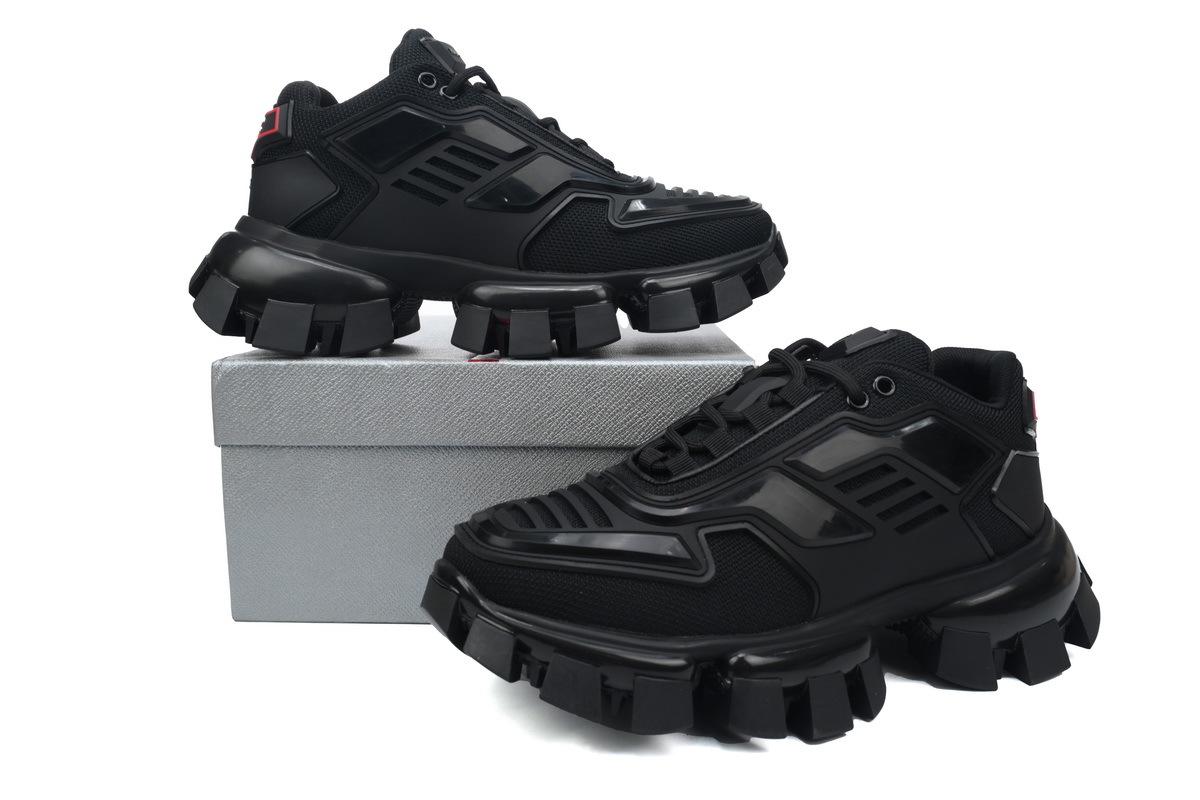 Prada HM Low Top Dad Sneakers Black