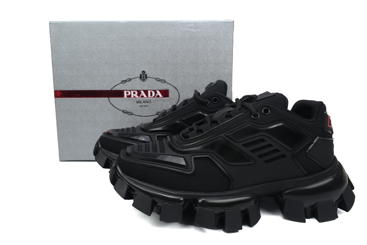 Prada HM Low Top Dad Sneakers Black