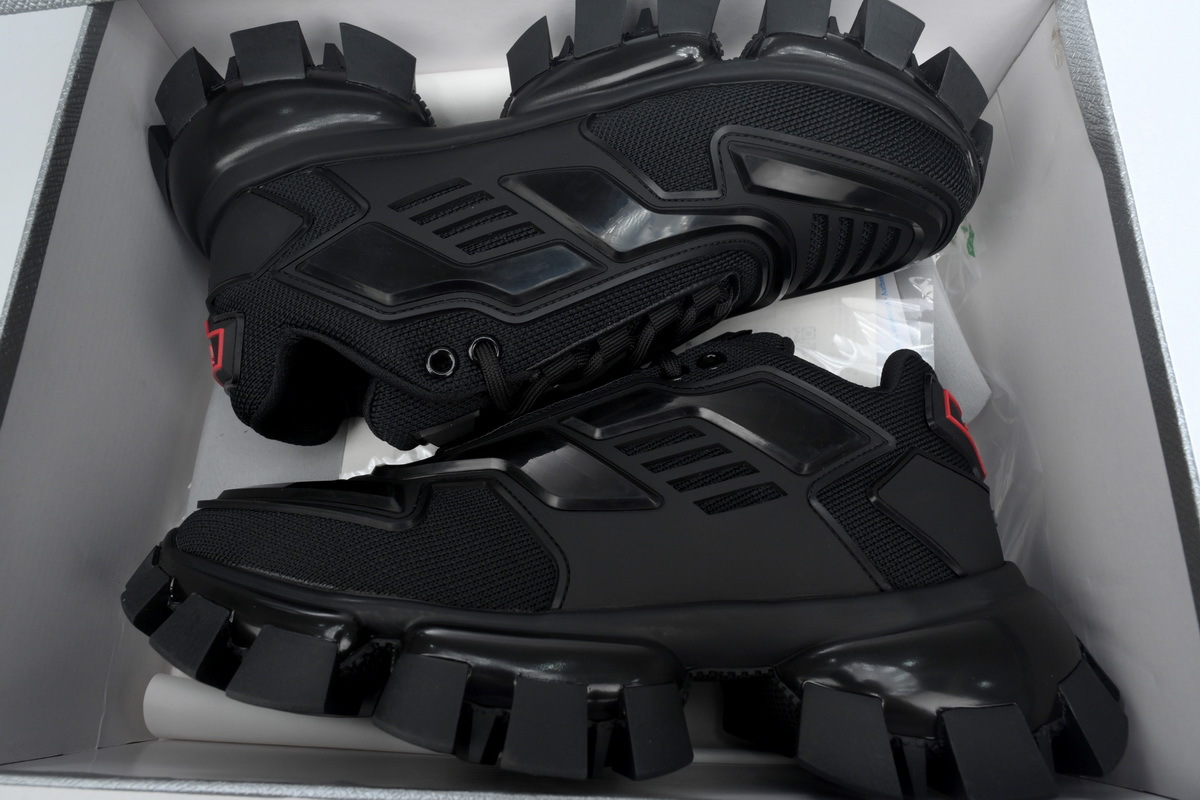 Prada HM Low Top Dad Sneakers Black