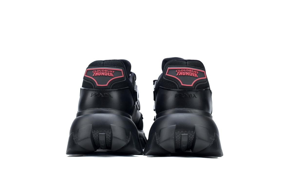 Prada Low Top Dad Sneakers Black