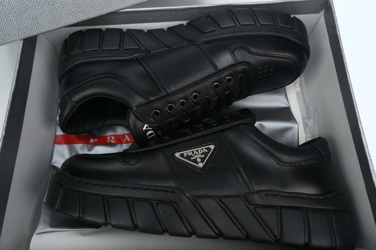 Prada HM Puffer Sneakers Black 