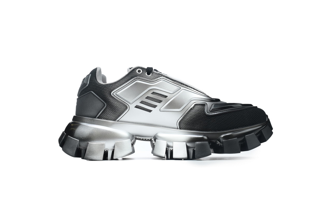 Prada Sneakers Black Gray White