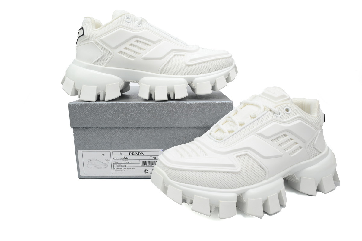 Prada HM Low Top Dad Sneakers White