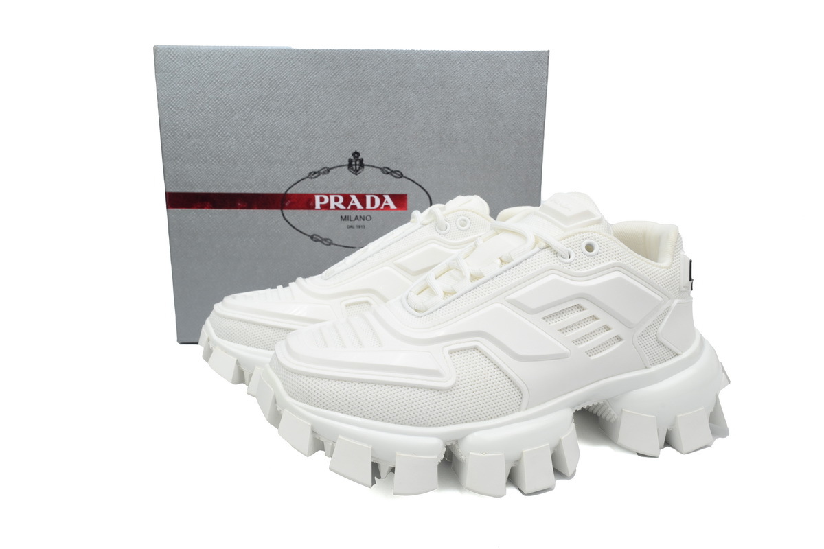 Prada HM Low Top Dad Sneakers White