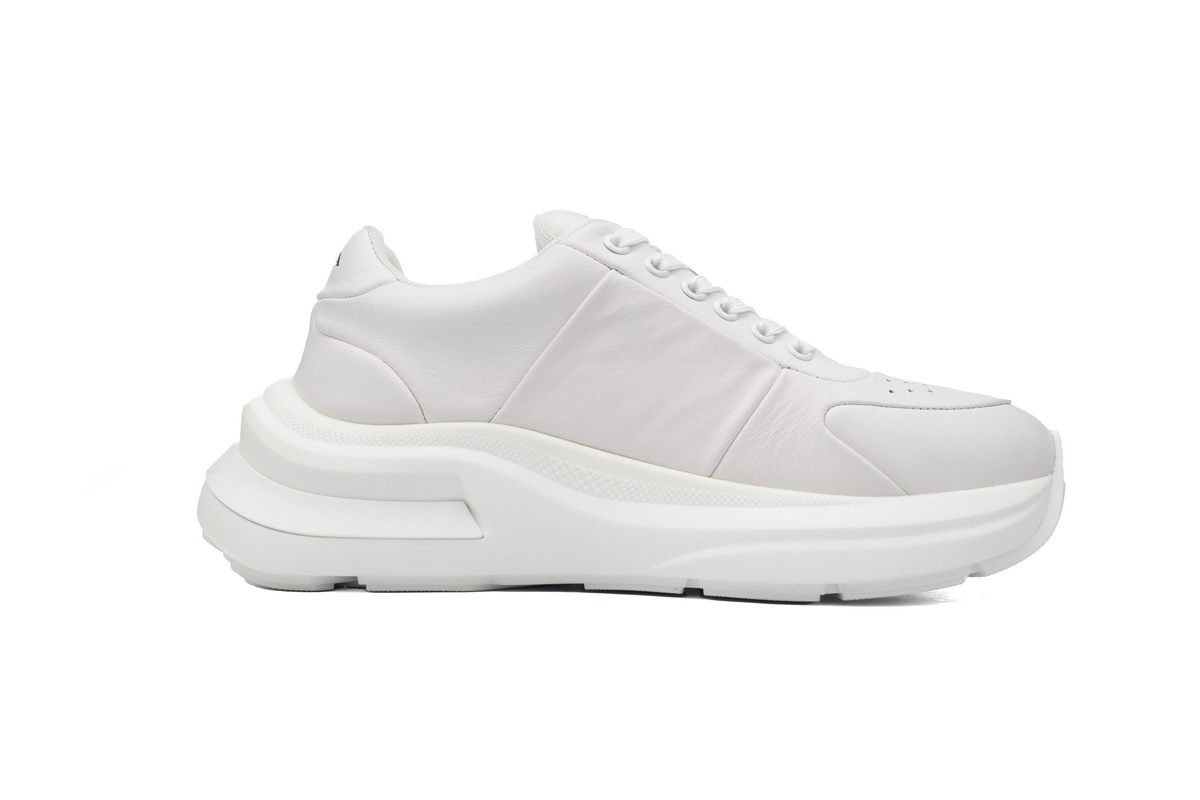 Prada HM  Puffer Low Top Sneakers White