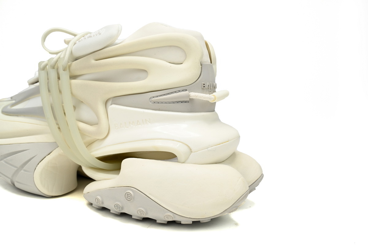 BALMAIN Multikolor Buty sportowe All White YM1VJ309