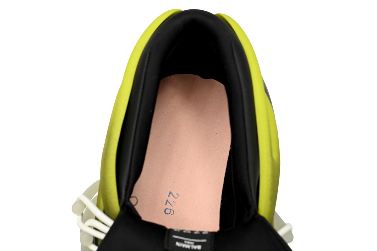 BALMAIN Multikolor Buty sportowe Black And Yellow YM1VJ309