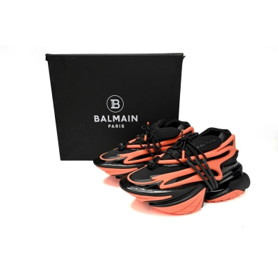BALMAIN Multikolor Buty sportowe Black orange YM1VJ309 02