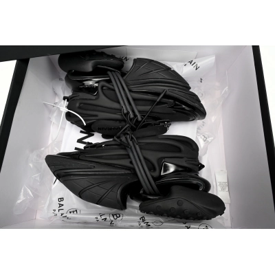 BALMAIN Multikolor Buty sportowe Black YM1VJ309 02